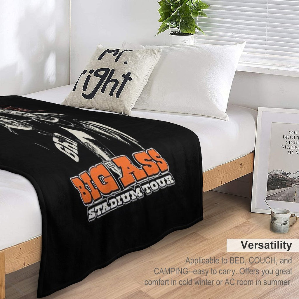 Post Malone Jelly Roll Concert Tour Album Cover Poster Travel-friendly Throw Blanket