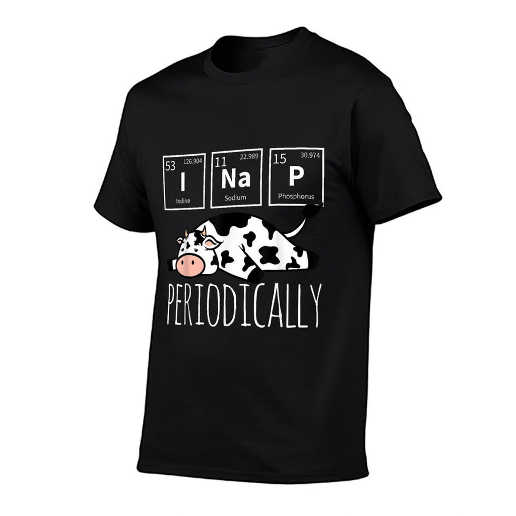 Funny Science I NAP Periodic Table Meme Meh Farm Dairy Cow  Breathable T-Shirt