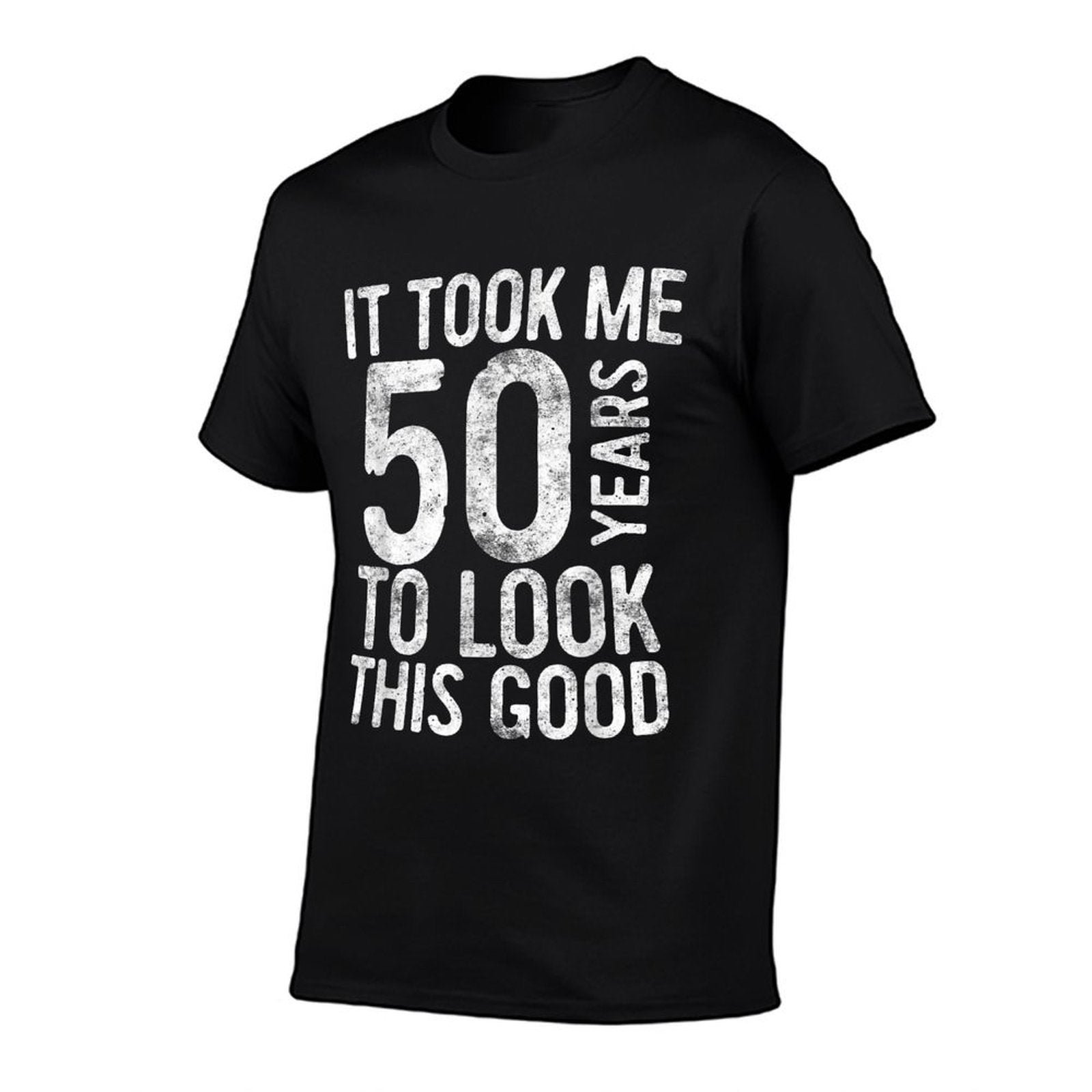 It Took Me 50 Years To Look This Good 50th Birthday  Rolled Sleeves T-Shirt
