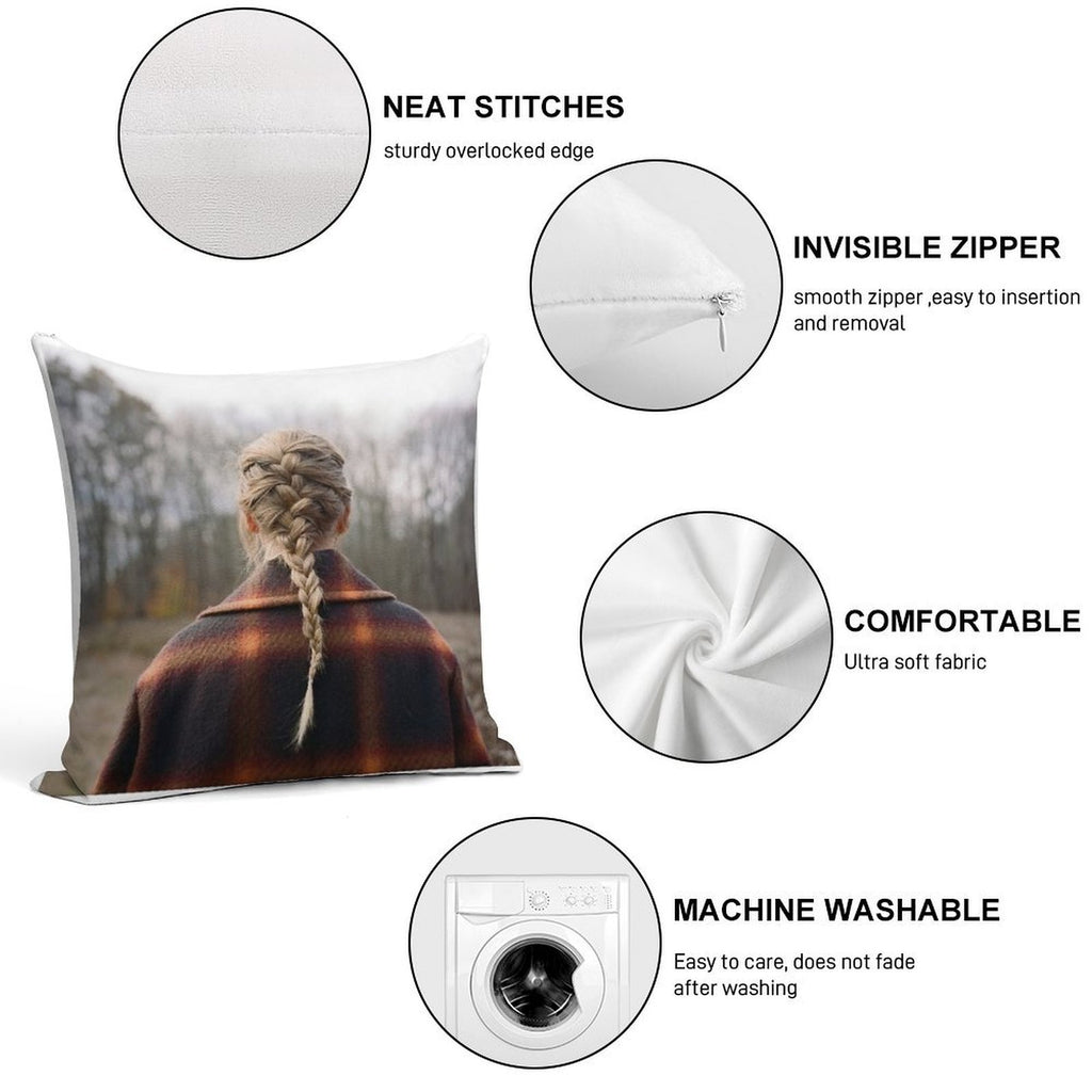 Evermore Soft Durable Construction Throw Pillow