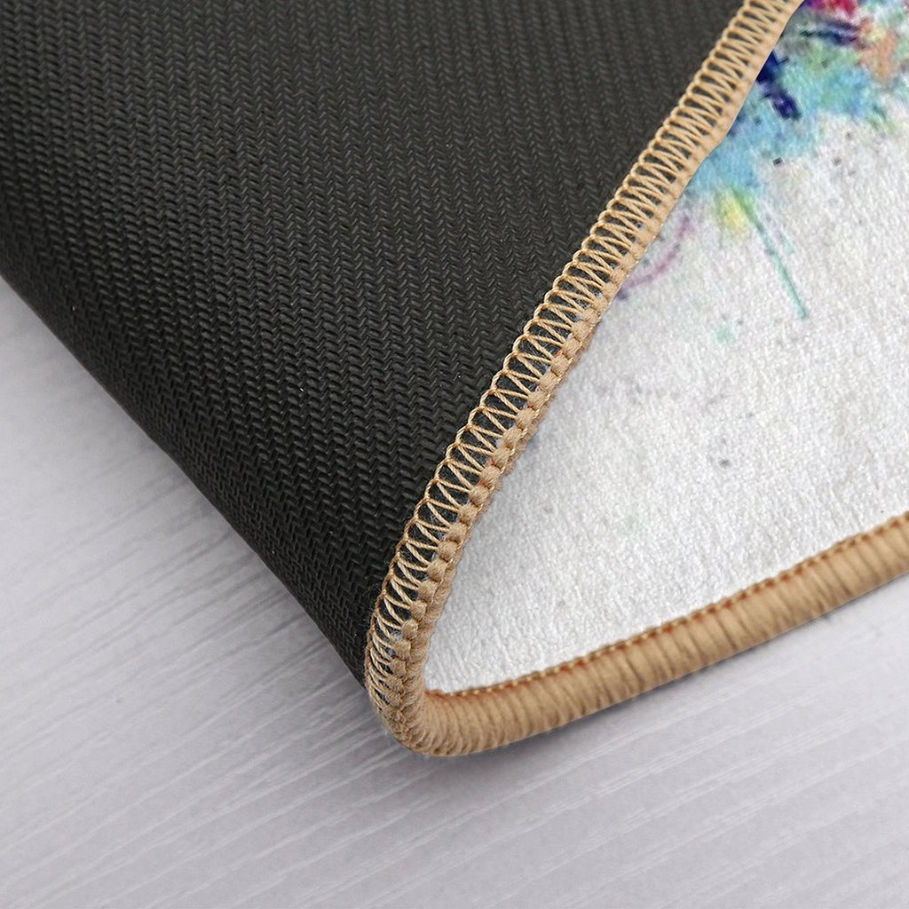Cologne Skyline  Easy Maintenance Bath Mat