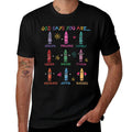Retro God Says You Are Colorful Crayon Christian Bible Verse  Soft T-Shirt