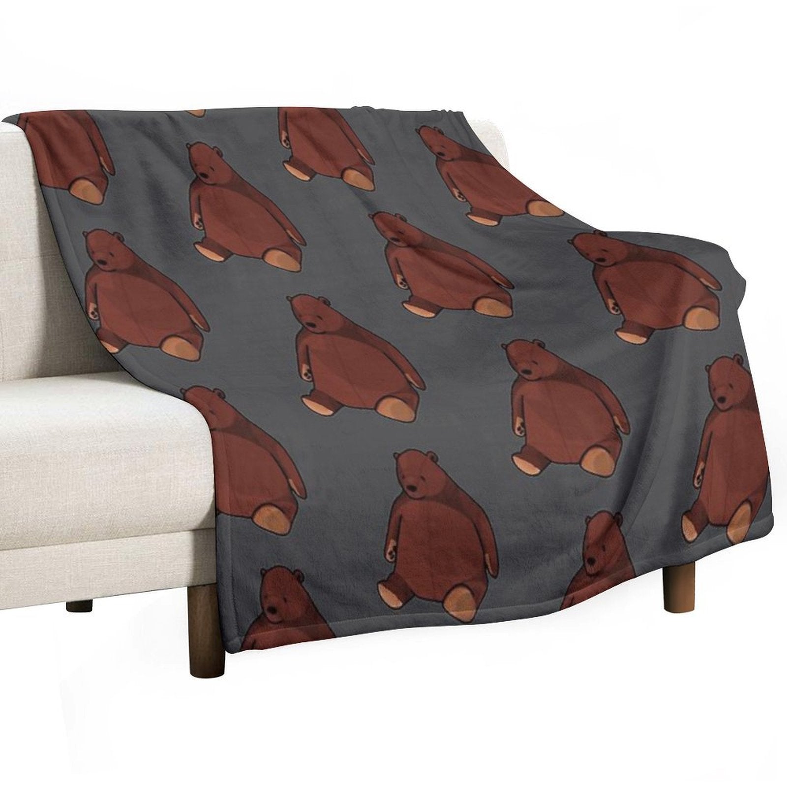 Djungelskog Drawing Gift-ready Throw Blanket