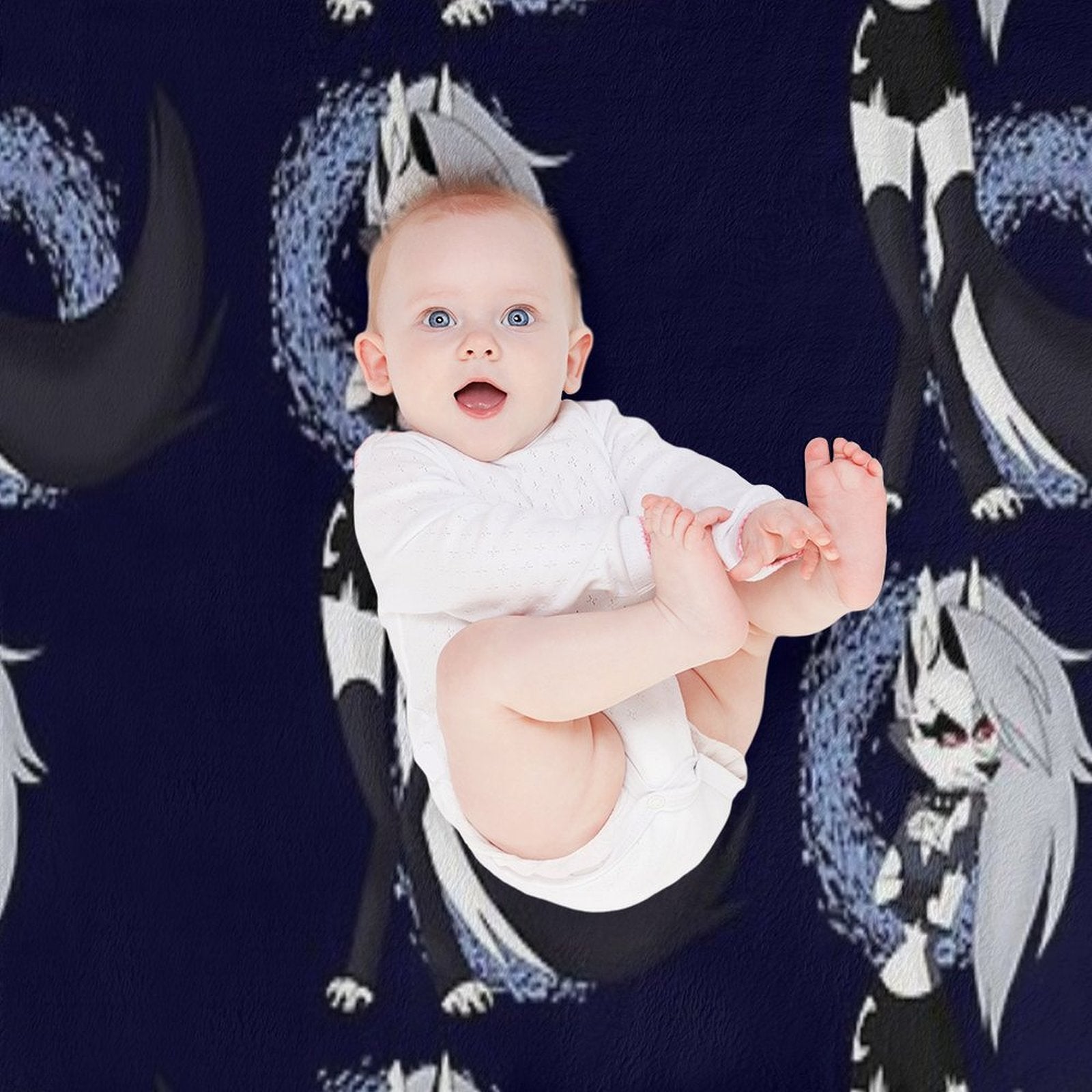 Loona from Helluva Boss Shrink-resistant Throw Blanket