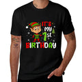 It's My 1st Birthday Christmas Elf 1 Year Old Birthday Lover Comfortable T-Shirt