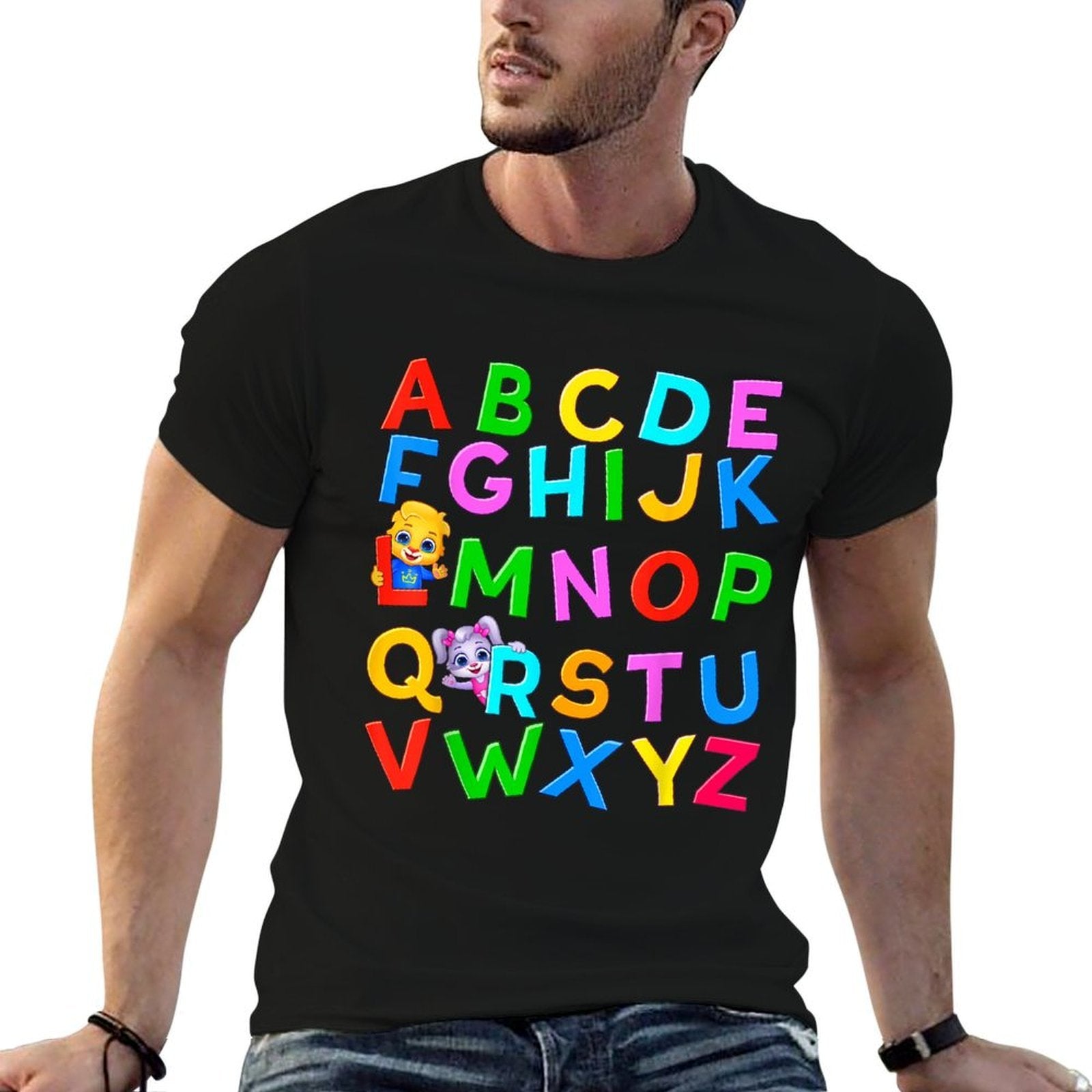 Fun with Letters  ABC Learning for Kids by Lucas &amp; Friends  Lightweight T-Shirt
