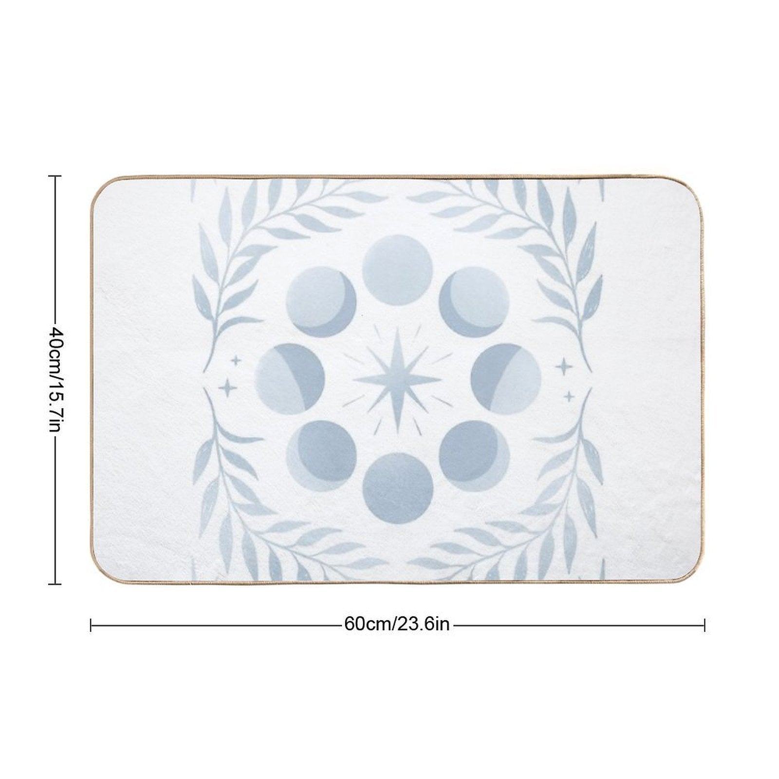 Lunar Power  Easy To Clean Bath Mat