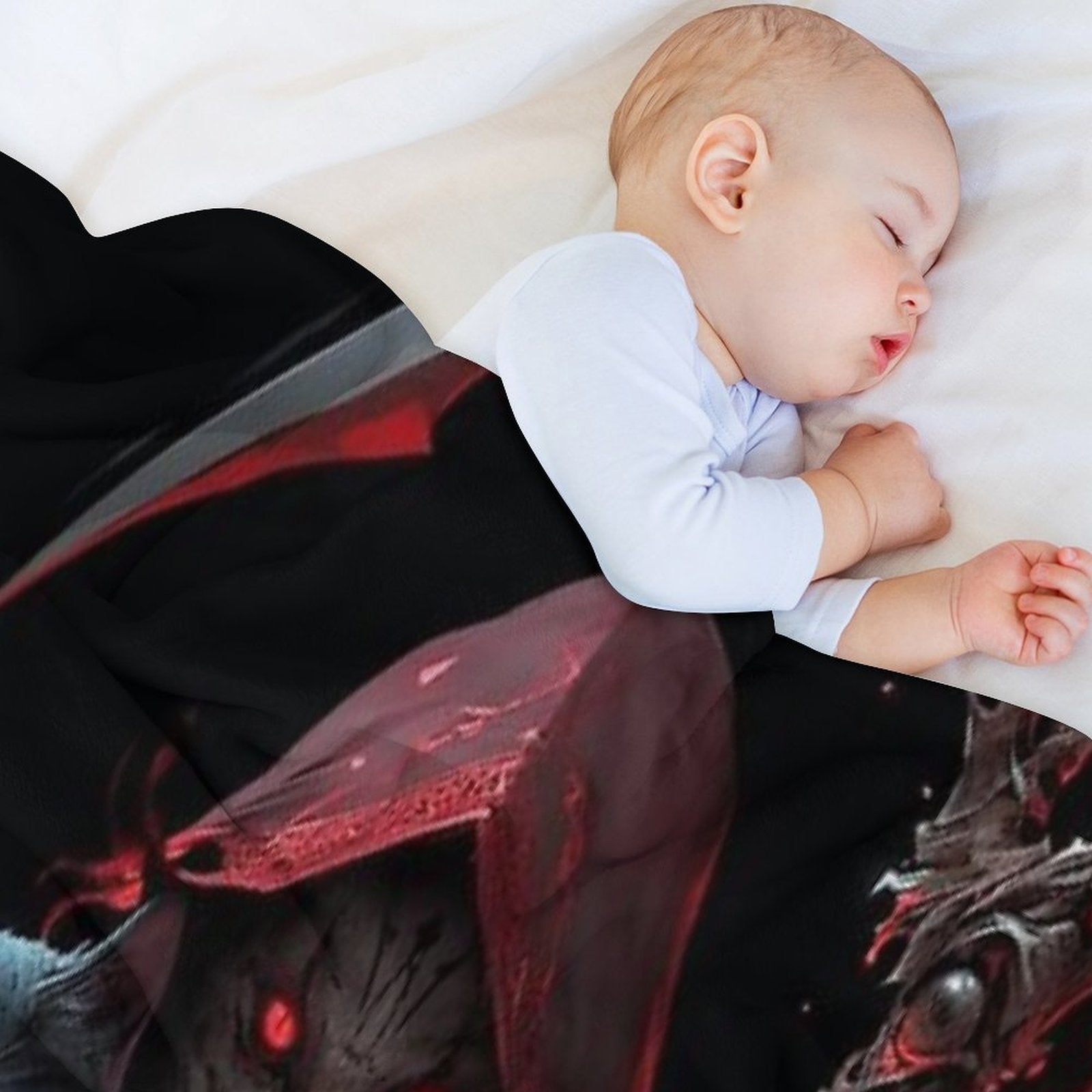 Grim Reaper All-season Throw Blanket