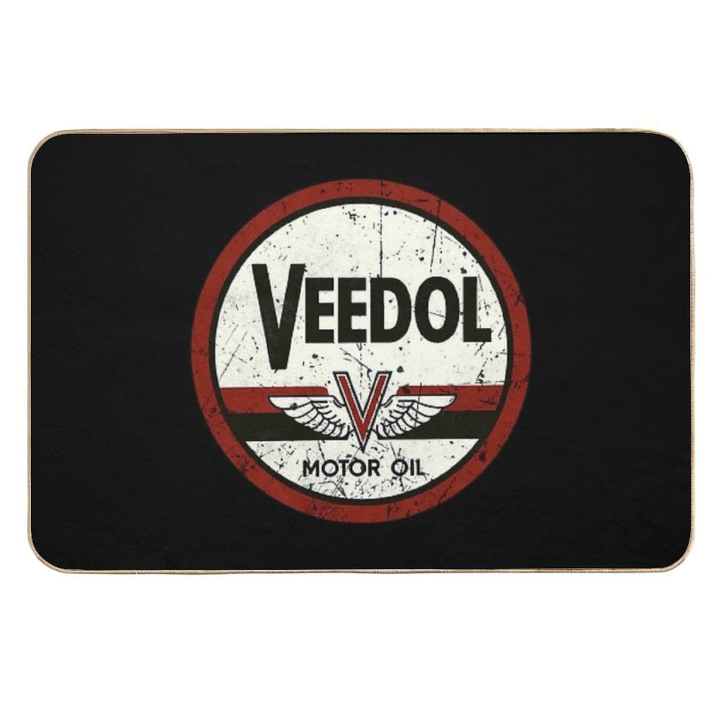 Veedol Vintage Oil Company  Toxin-Free Bath Mat