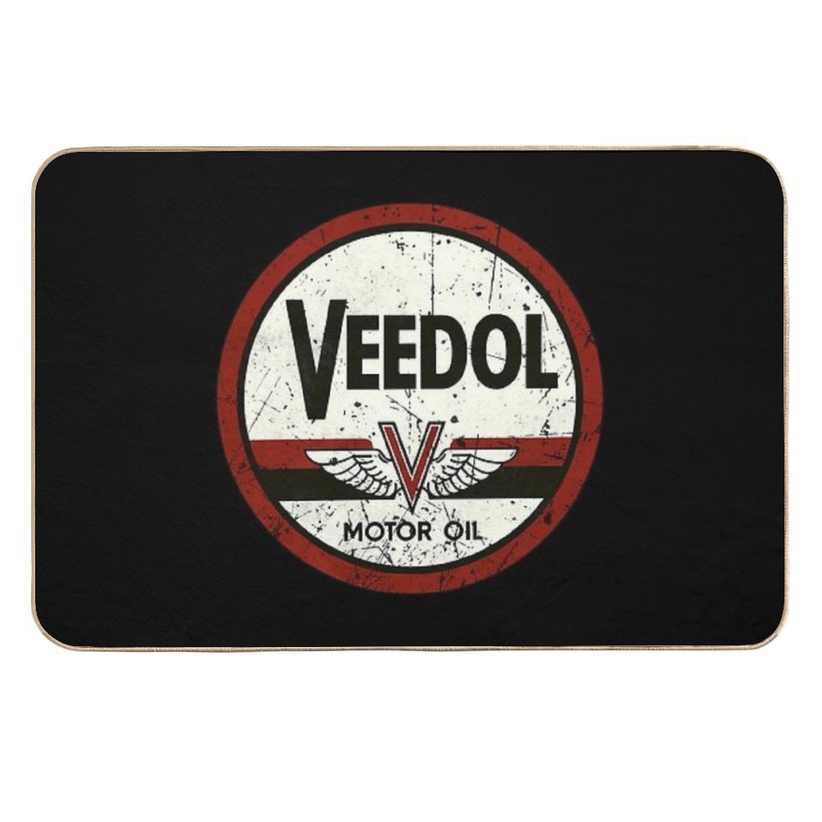 Veedol Vintage Oil Company  Toxin-Free Bath Mat