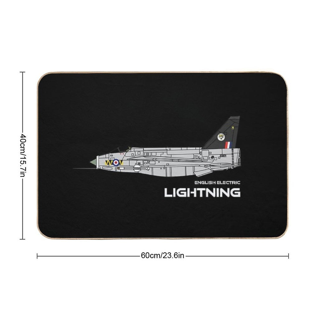 English Electric Lightning (74 Sqd RAF)  Multi-Purpose Bath Mat