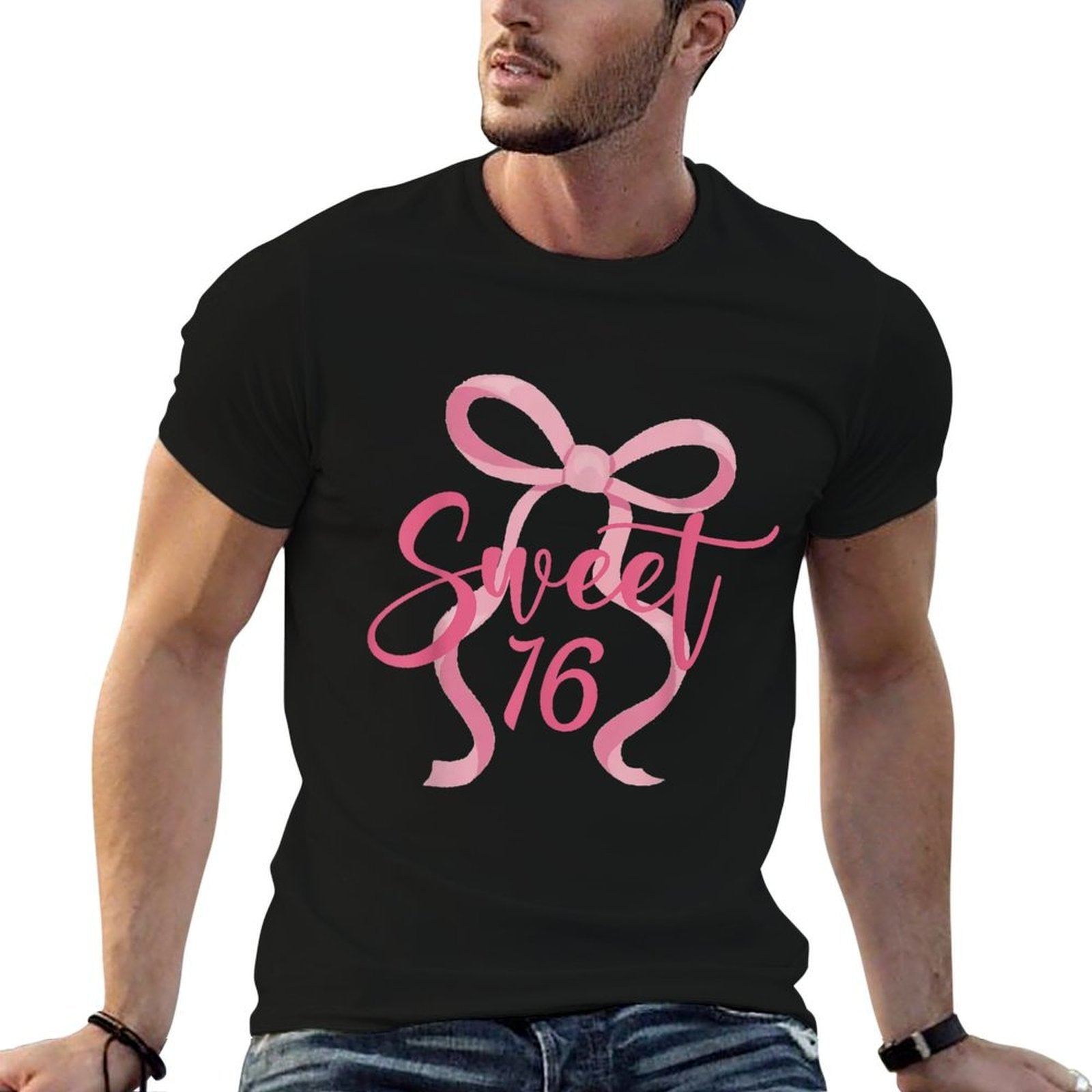 Sweet Sixteen 16th Birthday Girl Coquette 16 Year Old  Vintage-inspired T-Shirt