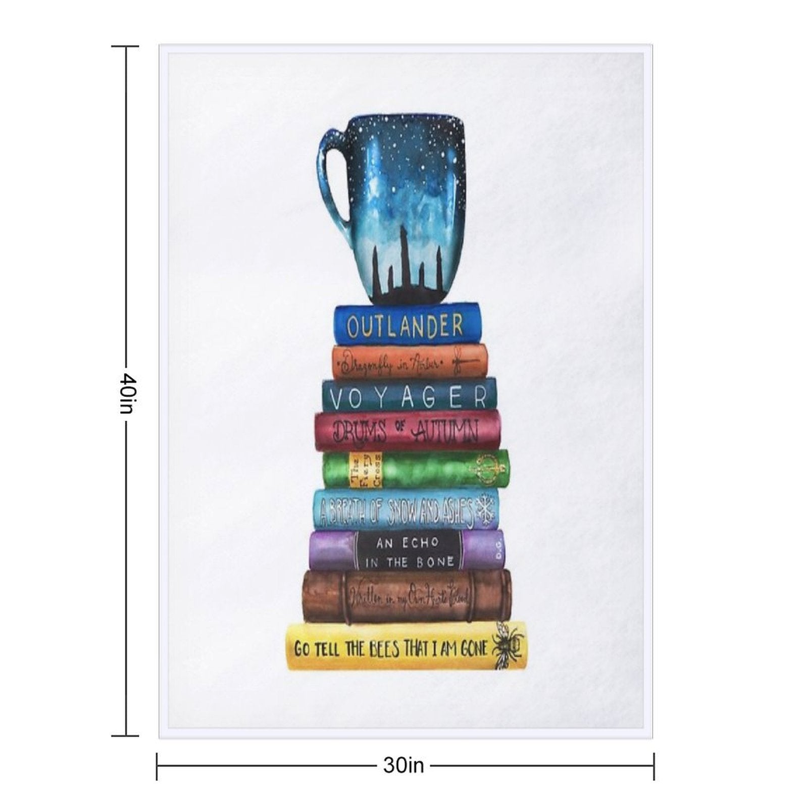 Outlander Lover Gift-ready Throw Blanket
