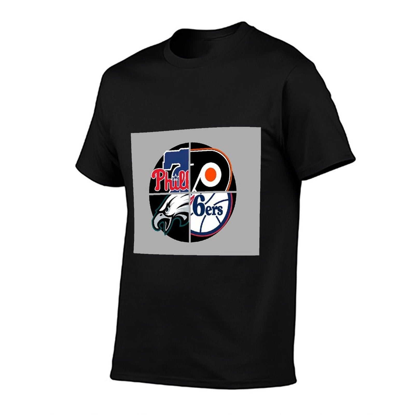 Philadelphia Sports Quad  Trendy Pattern T-Shirt