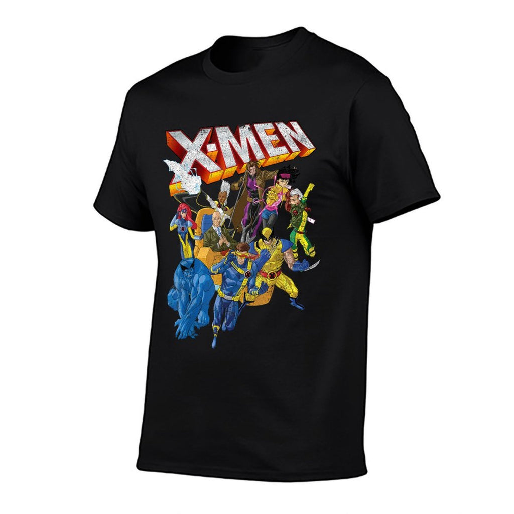 Marvel X-Men Vintage Group Shot Logo  Moisture-wicking T-Shirt
