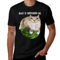 Rage Is Consuming Me Meme Cat Meme Oddly Specific Memes Joke  Rolled Sleeves T-Shirt