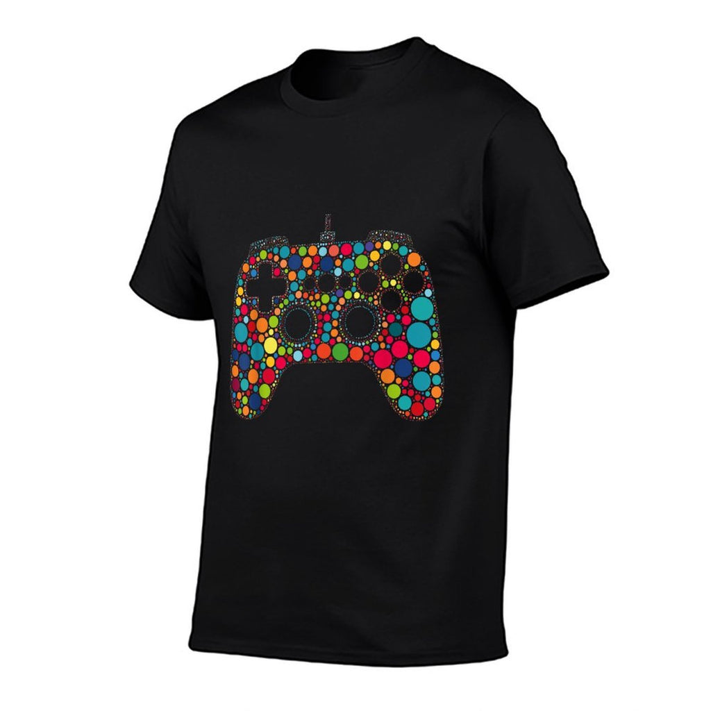 Happy Dot Day Colorful Dot Gaming Boys Girls Kids  Affordable Price T-Shirt
