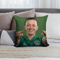 Katie McCabe Soft Warmth Comfort Throw Pillow