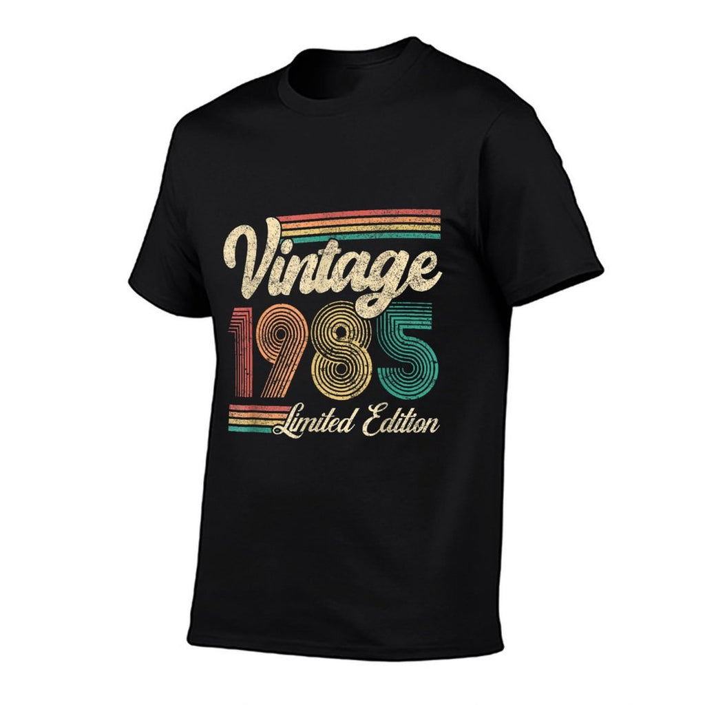 40 Year Old Gifts Vintage 1985 Limited Edition 40th Birthday  Summer-ready Fabric T-Shirt