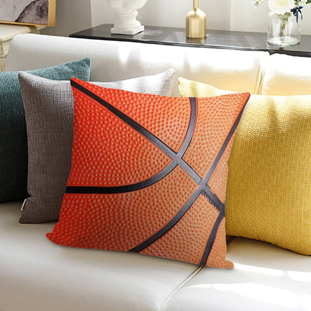 Basketball Soft Gift Ready Throw Pillow