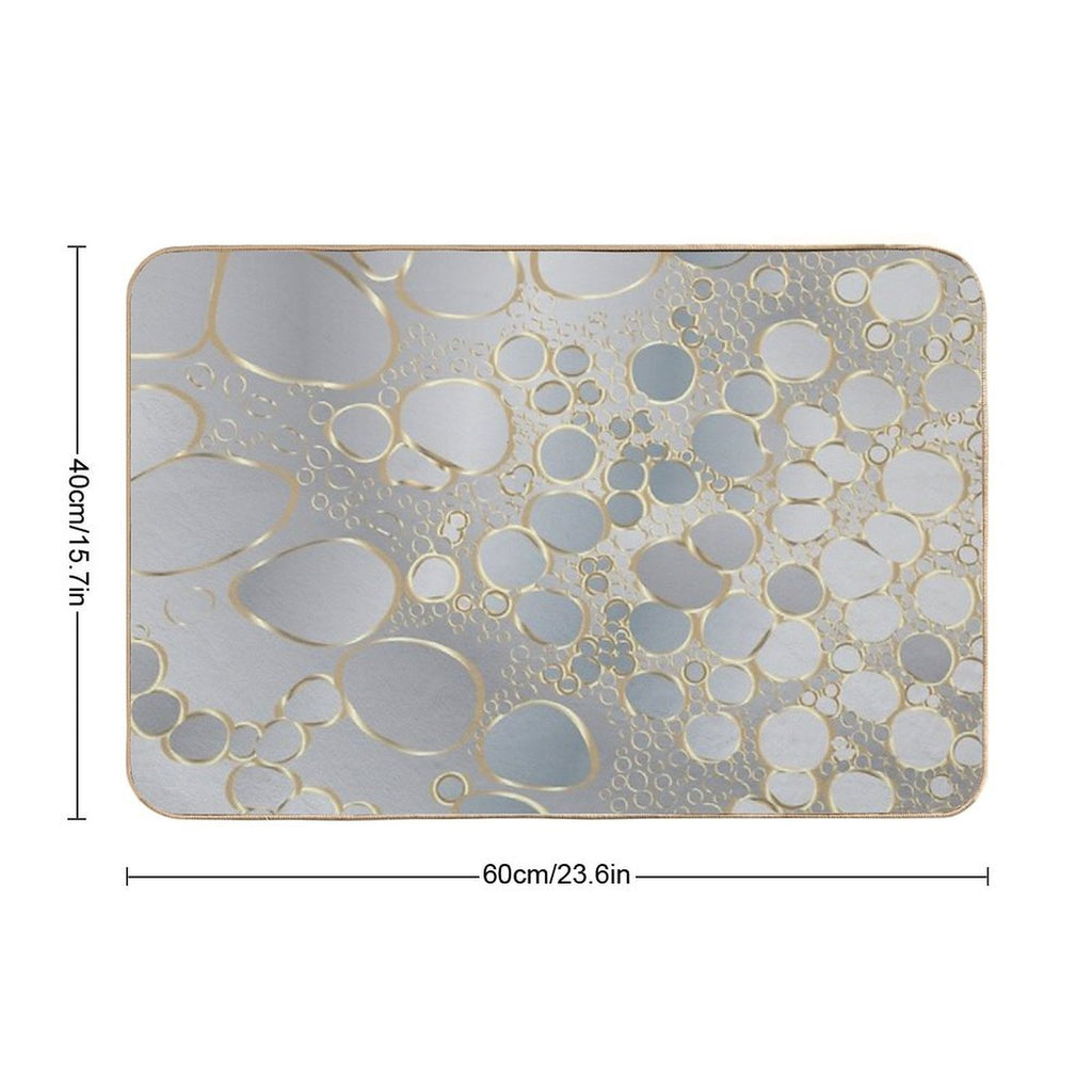 Abstract Digital Work  Toxin-Free Bath Mat