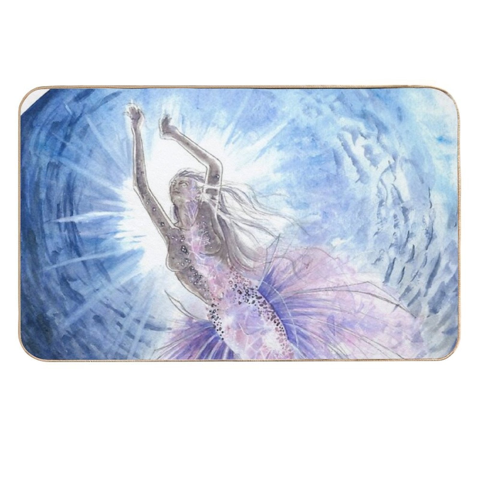 Sun Halo  Odorless Bath Mat