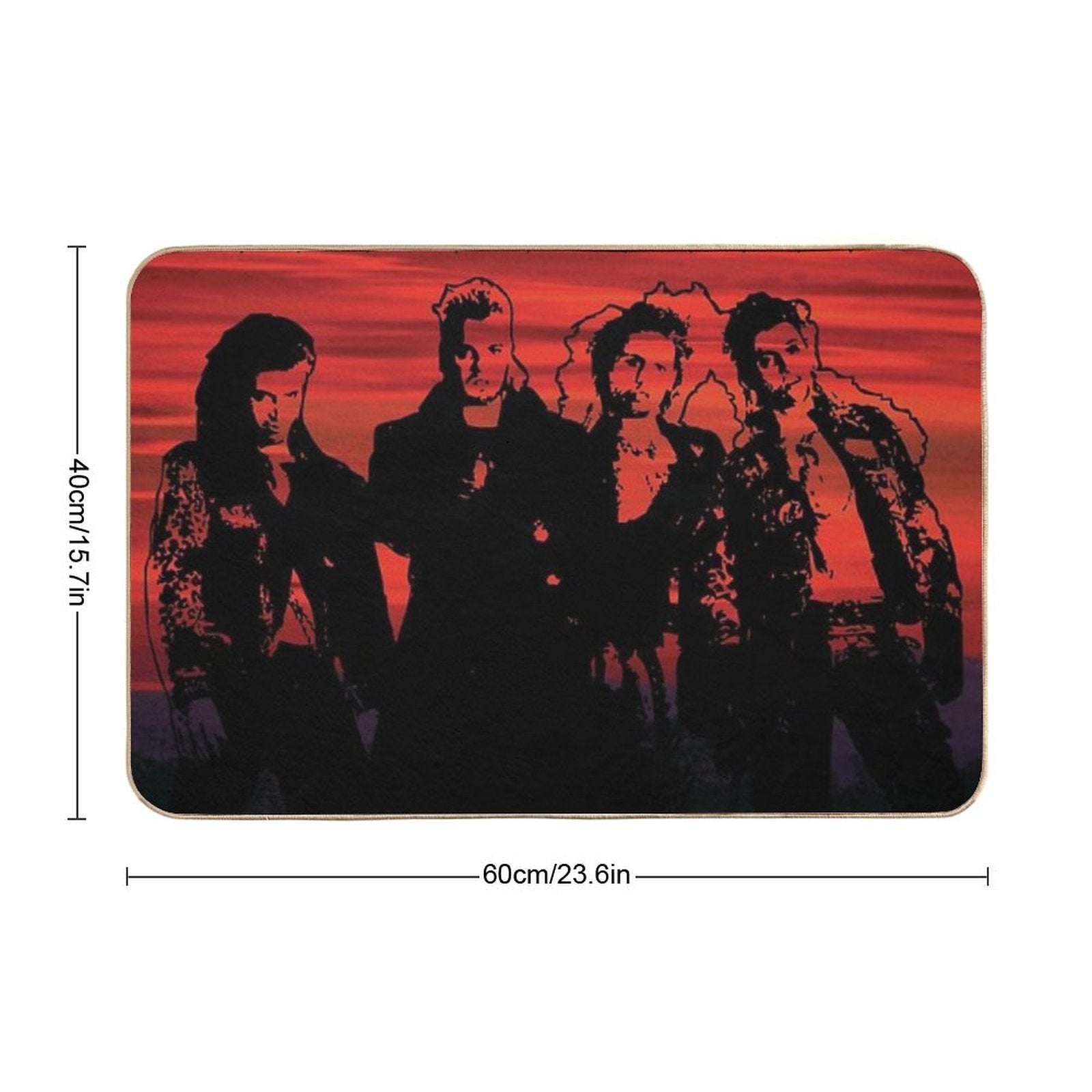 The Lost Boys - You Must Feed  Anti-Trip Bath Mat