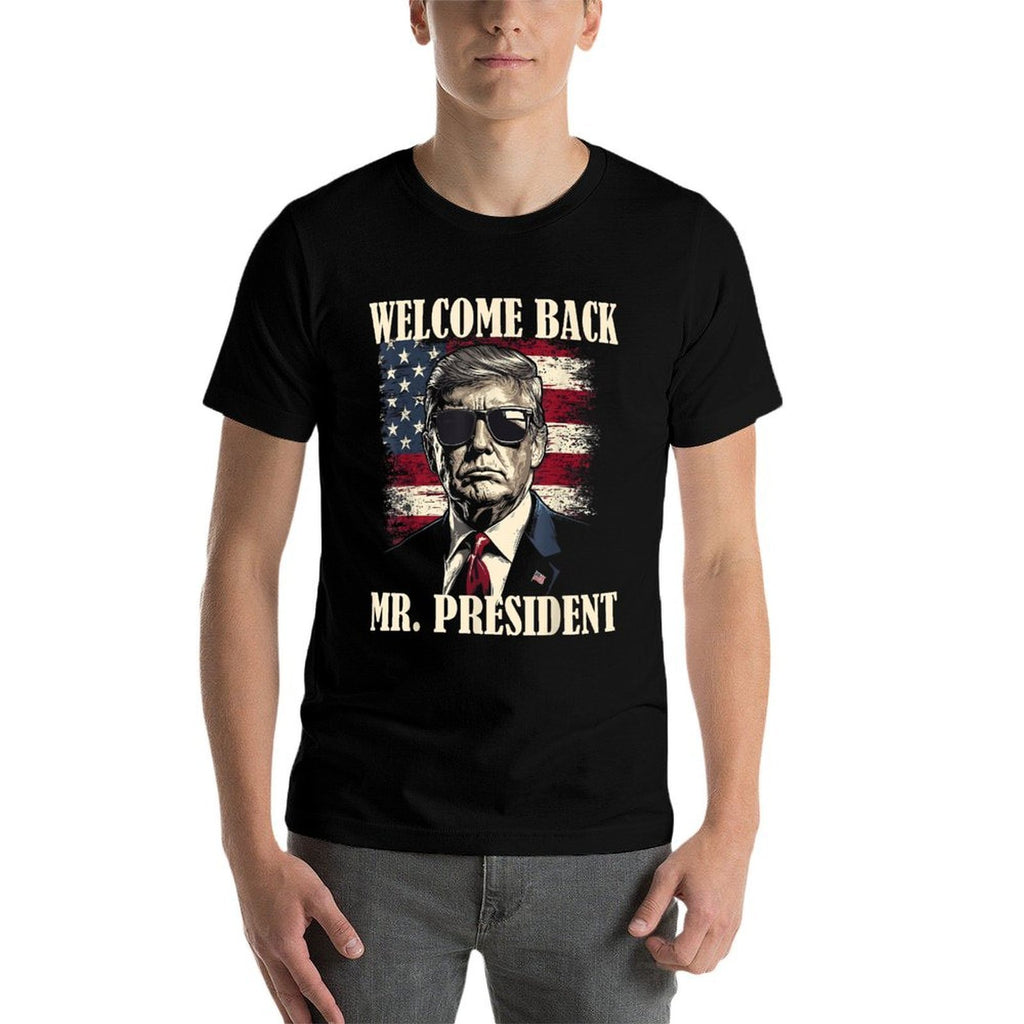 Welcome Back Mr President Donald Trump Victory  Trendy Pattern T-Shirt