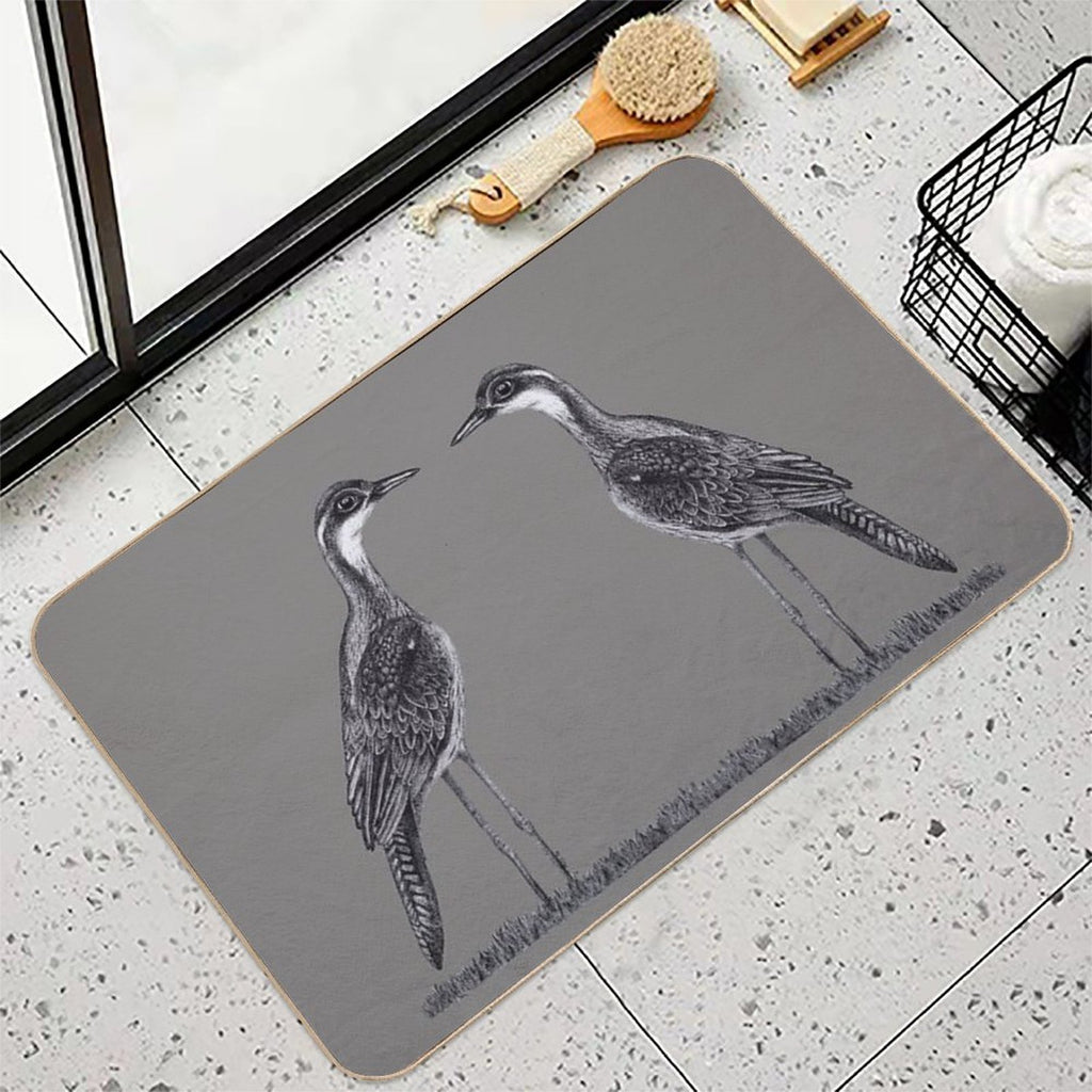 Bush Stone-Curlew Durable Bath Mat