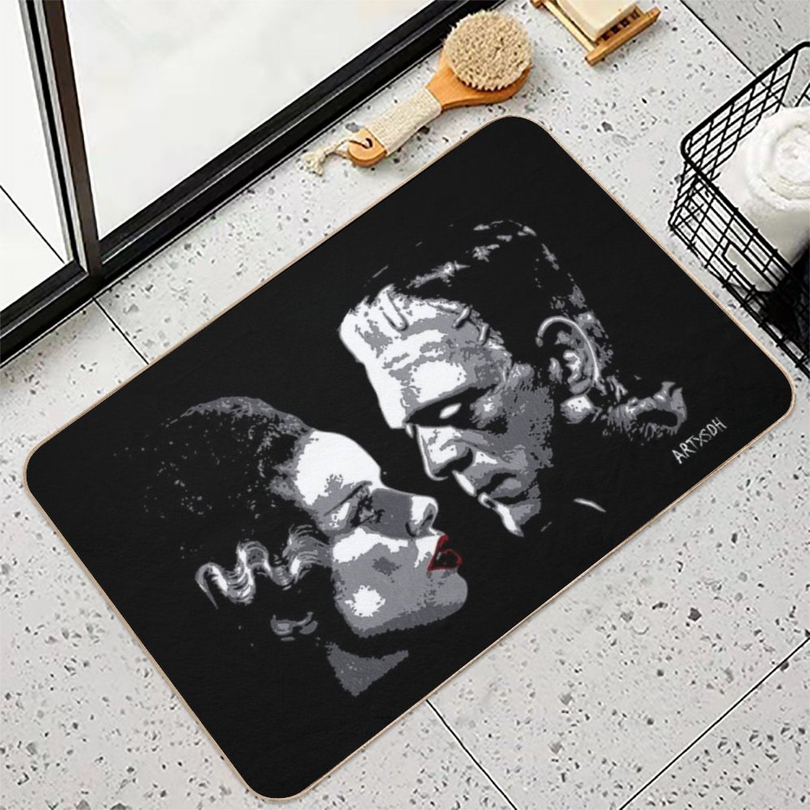 For The Love of Frank  Pet-Safe Bath Mat