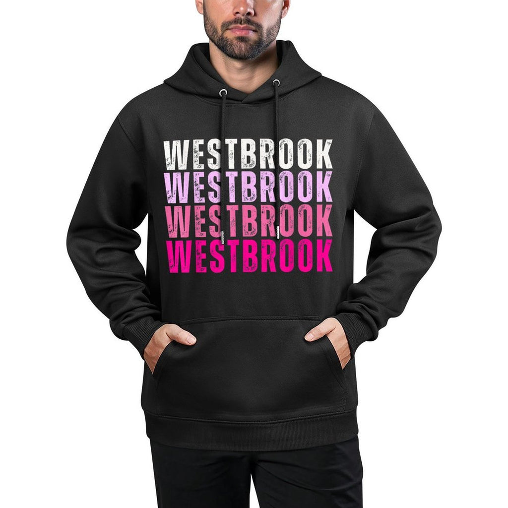 Personalized Name Westbrook I Love Westbrook Vintage Breathable Fabric Hoodie