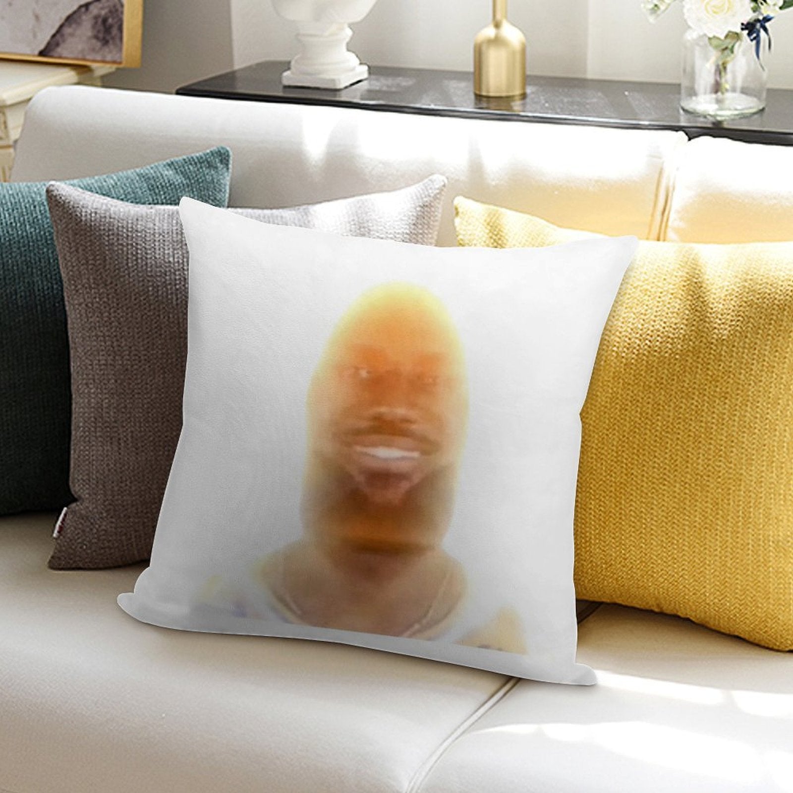 You Are My Sunshine LeBron James Meme Soft High-Density Material Throw Pillow