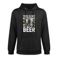 This Is My Costume Give Me A Beer Men Dad Halloween Pilling-Resistant Hoodie