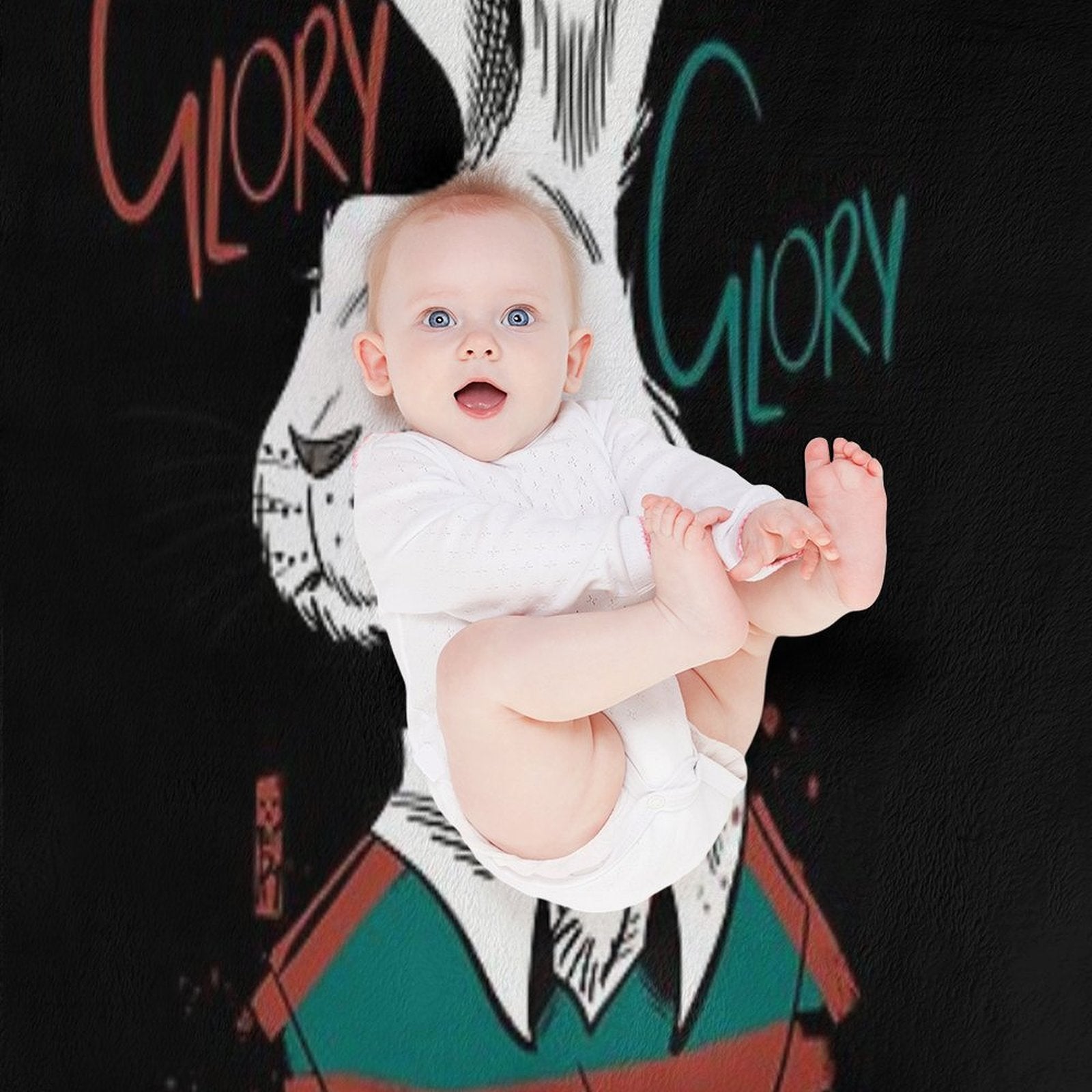 Glory Glory Easy Care Throw Blanket