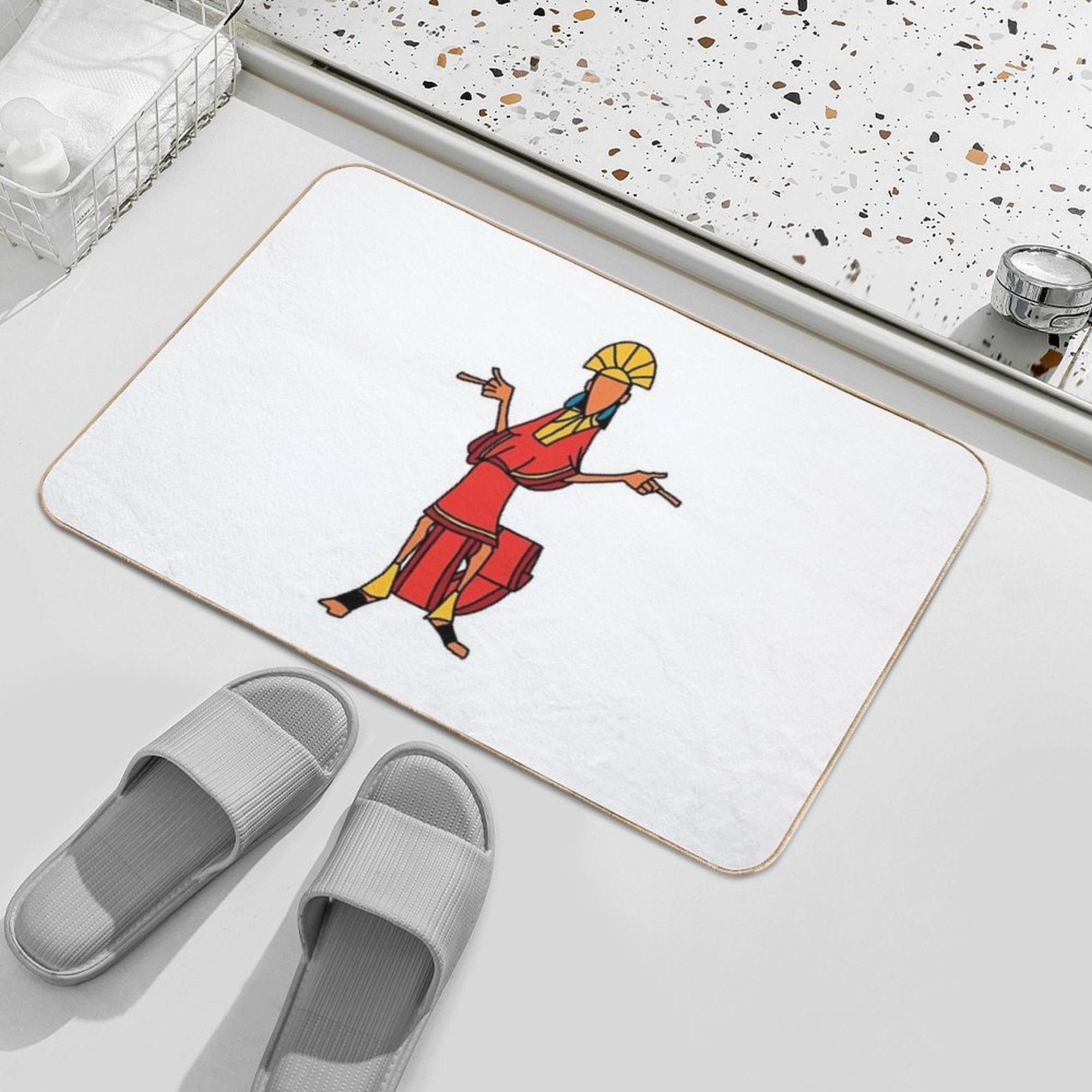 Kuzco - Emperor's New Groove  Non-Slip Bath Mat