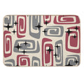 Retro Mid Century Modern Abstract 549  Stain-Proof Bath Mat