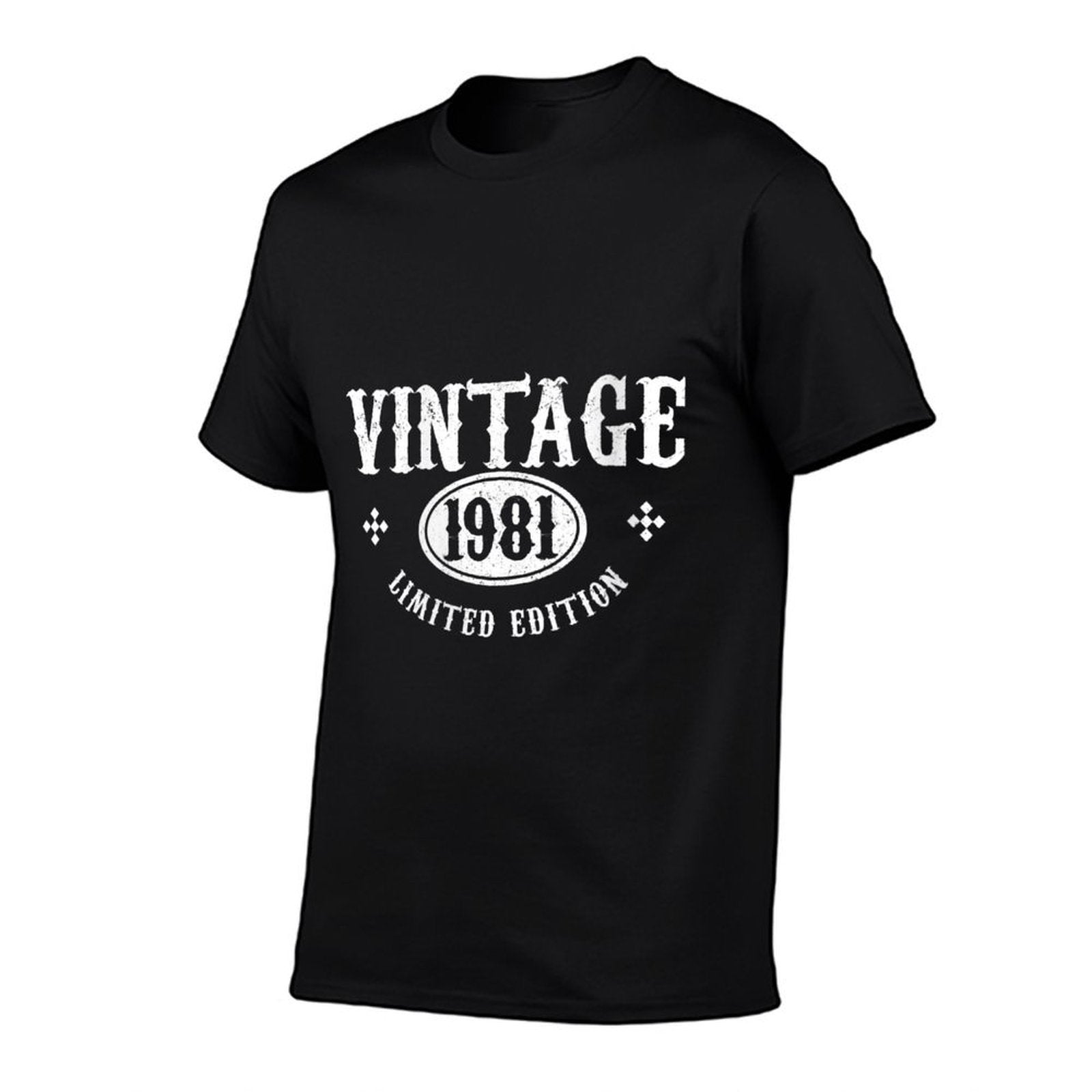 Womens 40th Birthday Gift Funny Vintage 1981 Limited Edition  Easy-care T-Shirt