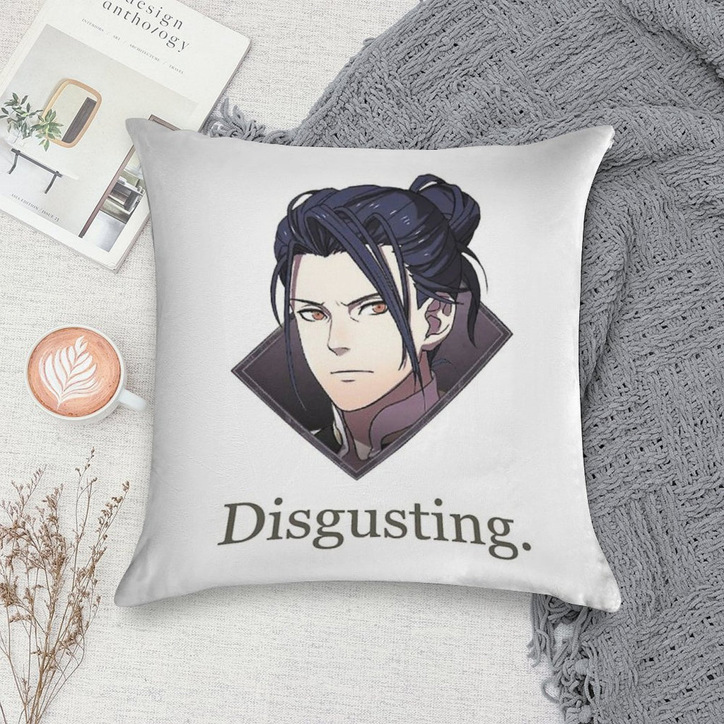 Felix Disgusting V2 Soft Washable Throw Pillow