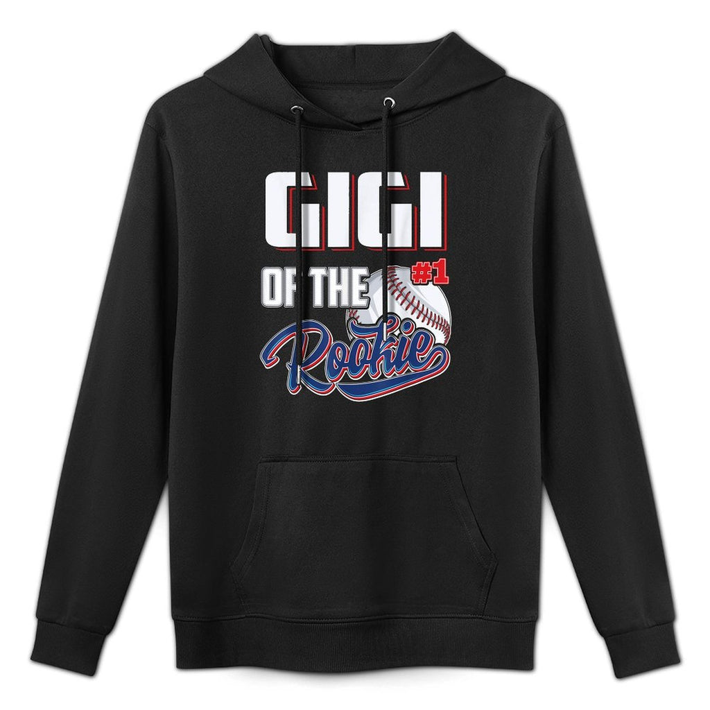 Gigi of Rookie 1 Years Old Team 1st Birthday Baseball Customizable Surface Hoodie