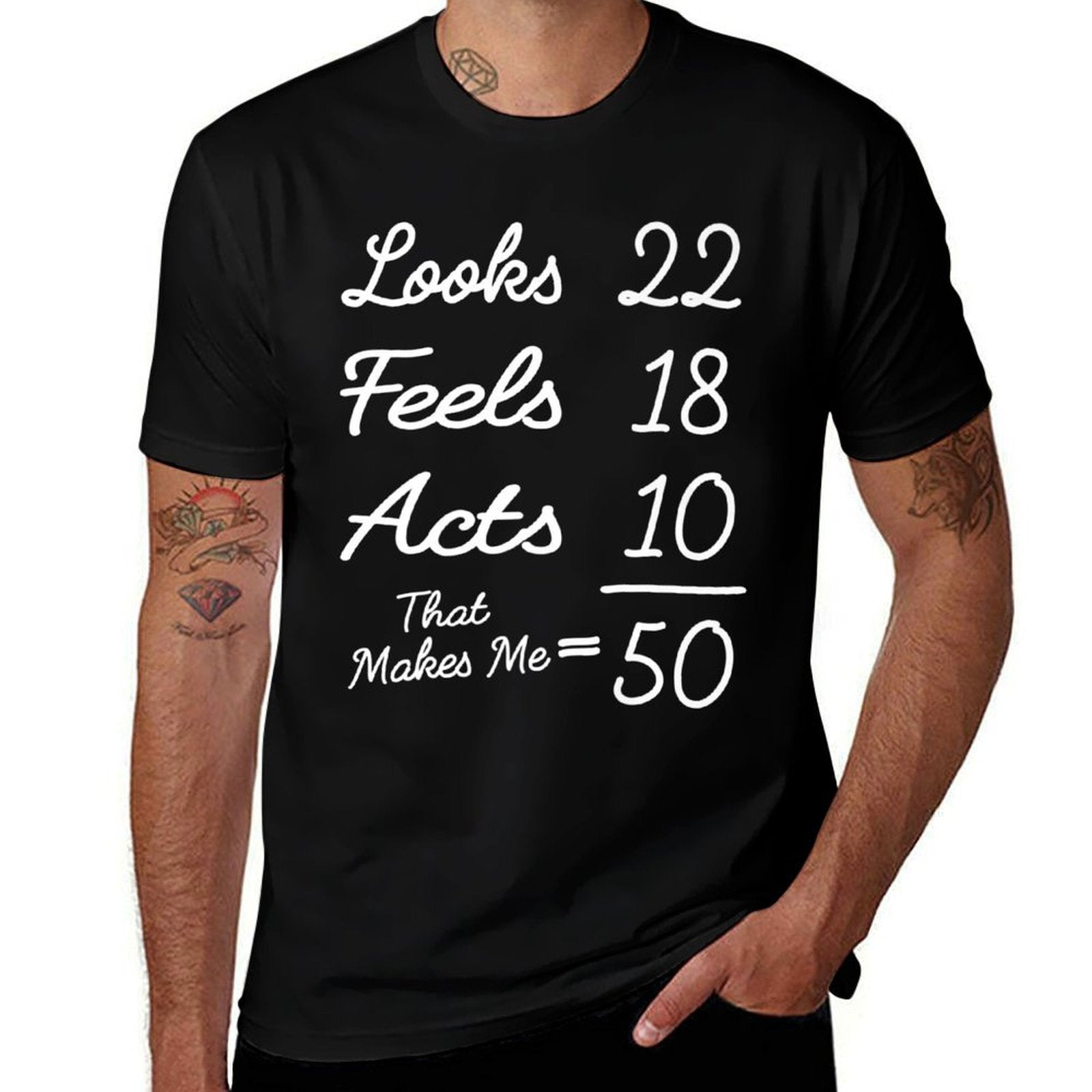 Funny 50th Birthday Quote, It Is Perfect for 50th Birthday Premium  Odor-resistant T-Shirt