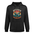 Just A Dad Who Loves Peckers Funny Vintage Chicken Farmer Layering Staple Hoodie