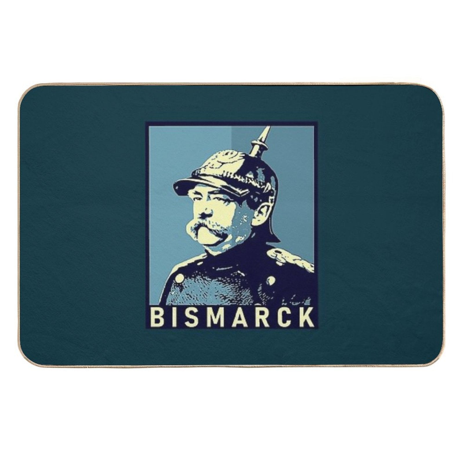 Otto Von Bismarck  Stain-Proof Bath Mat