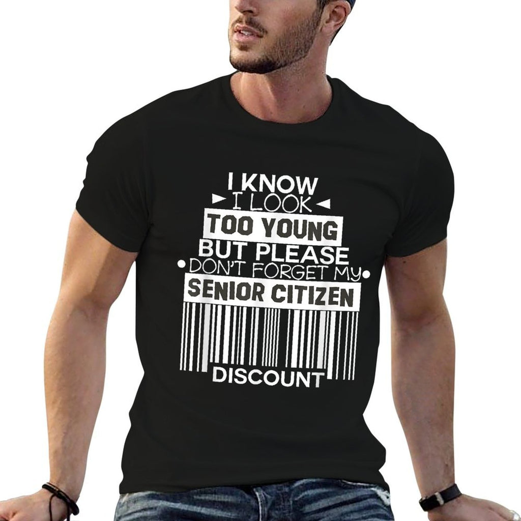Senior Citizen 50th Birthday Gift 55th 65th Years Old  Breathable T-Shirt