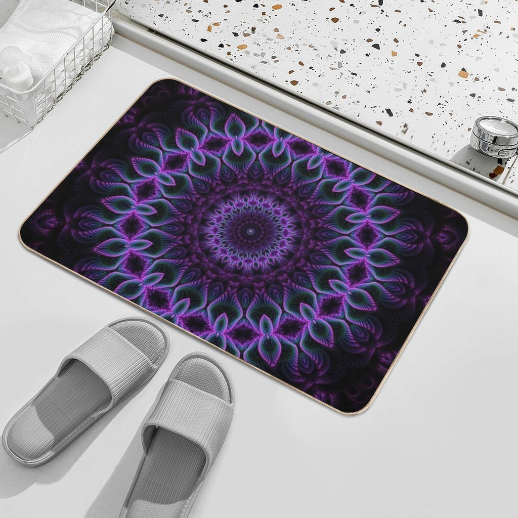 Silence In An Infinite Moment  Eco-Friendly Bath Mat