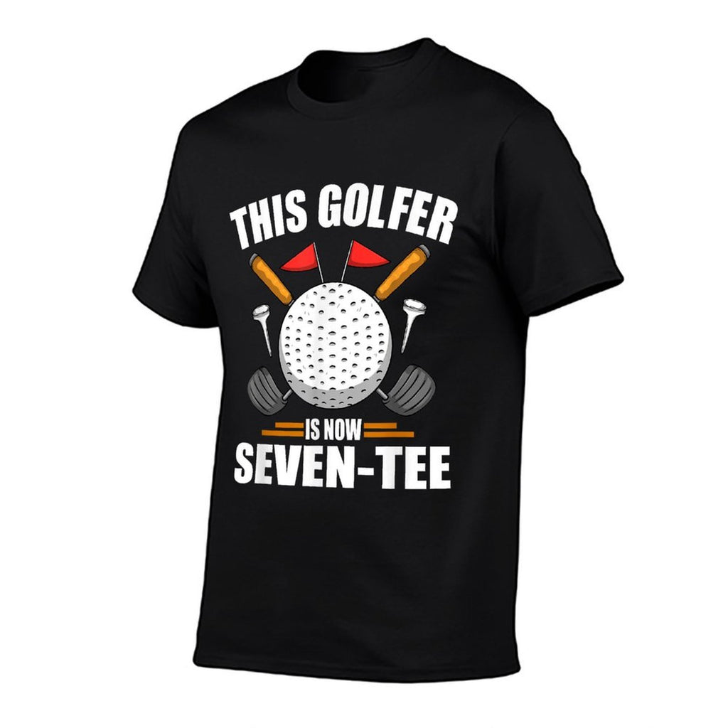 Birthday Golfs For Men 70th Year Old Golfer Golfing  Eco-friendly Material T-Shirt