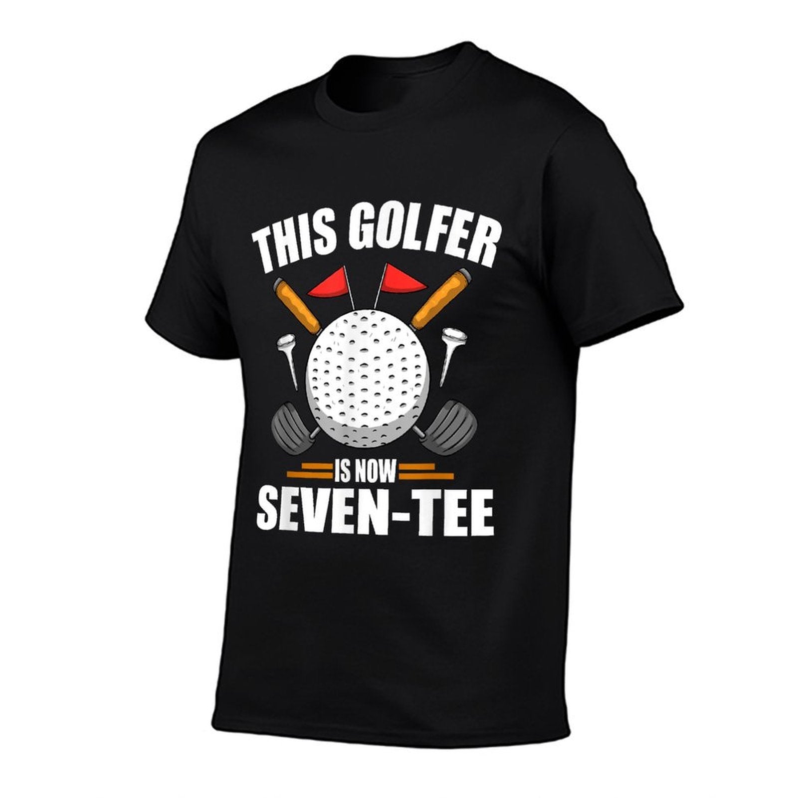 Birthday Golfs For Men 70th Year Old Golfer Golfing  Eco-friendly Material T-Shirt