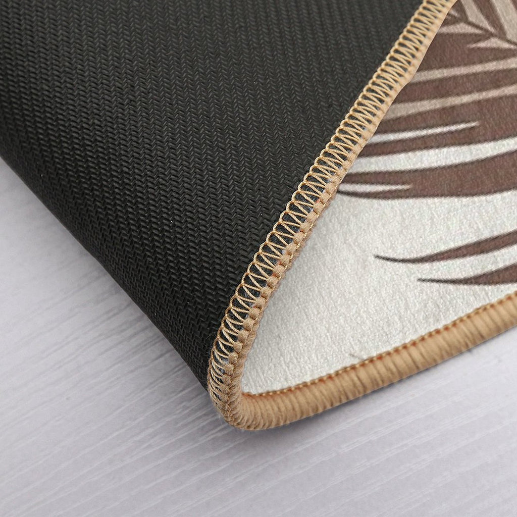 Minimal Monstera Palm Finesse #11 #tropical #decor #art  Rapid-Drying Bath Mat