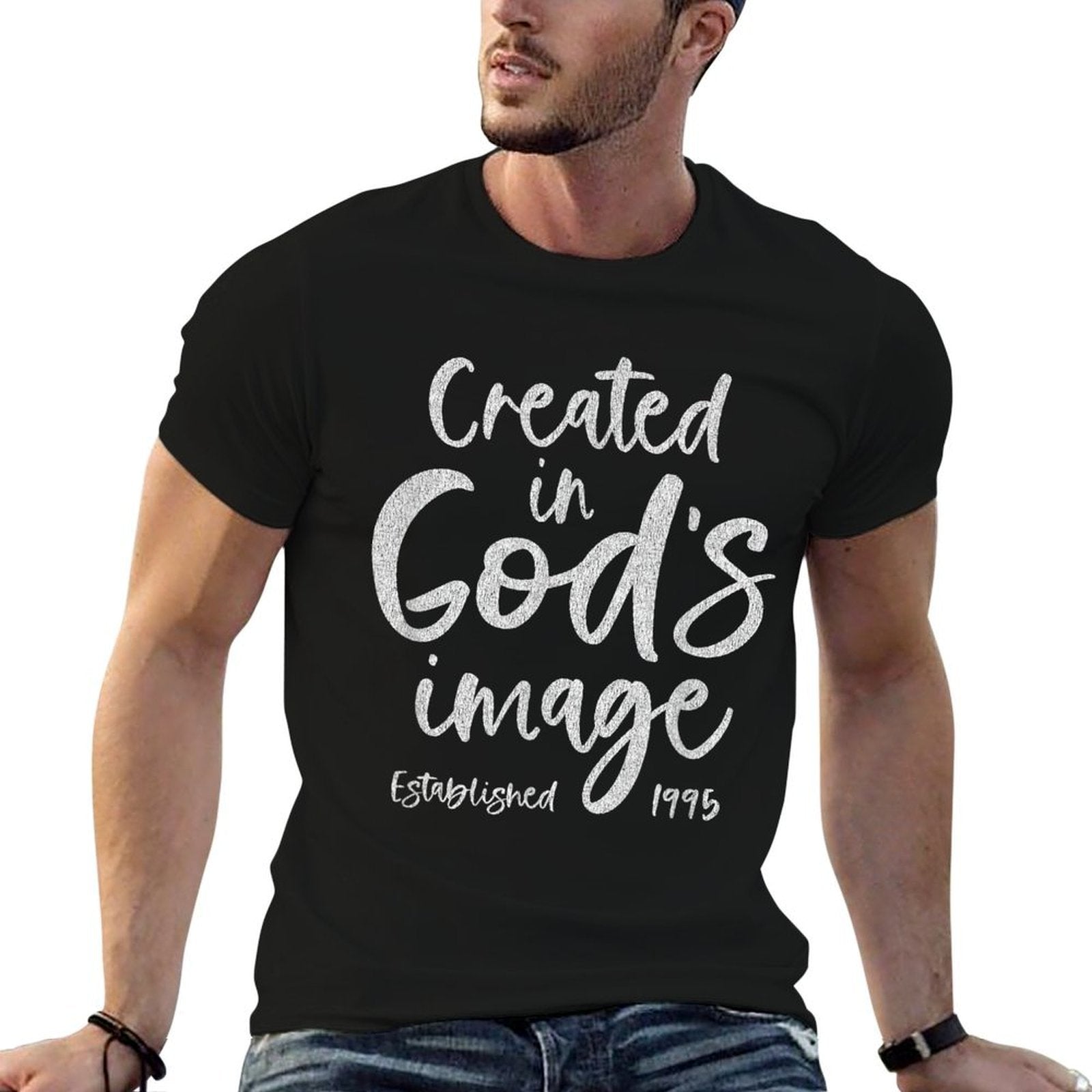 30 Year Old Christian Jesus And God 30th Birthday  Eco-friendly Material T-Shirt