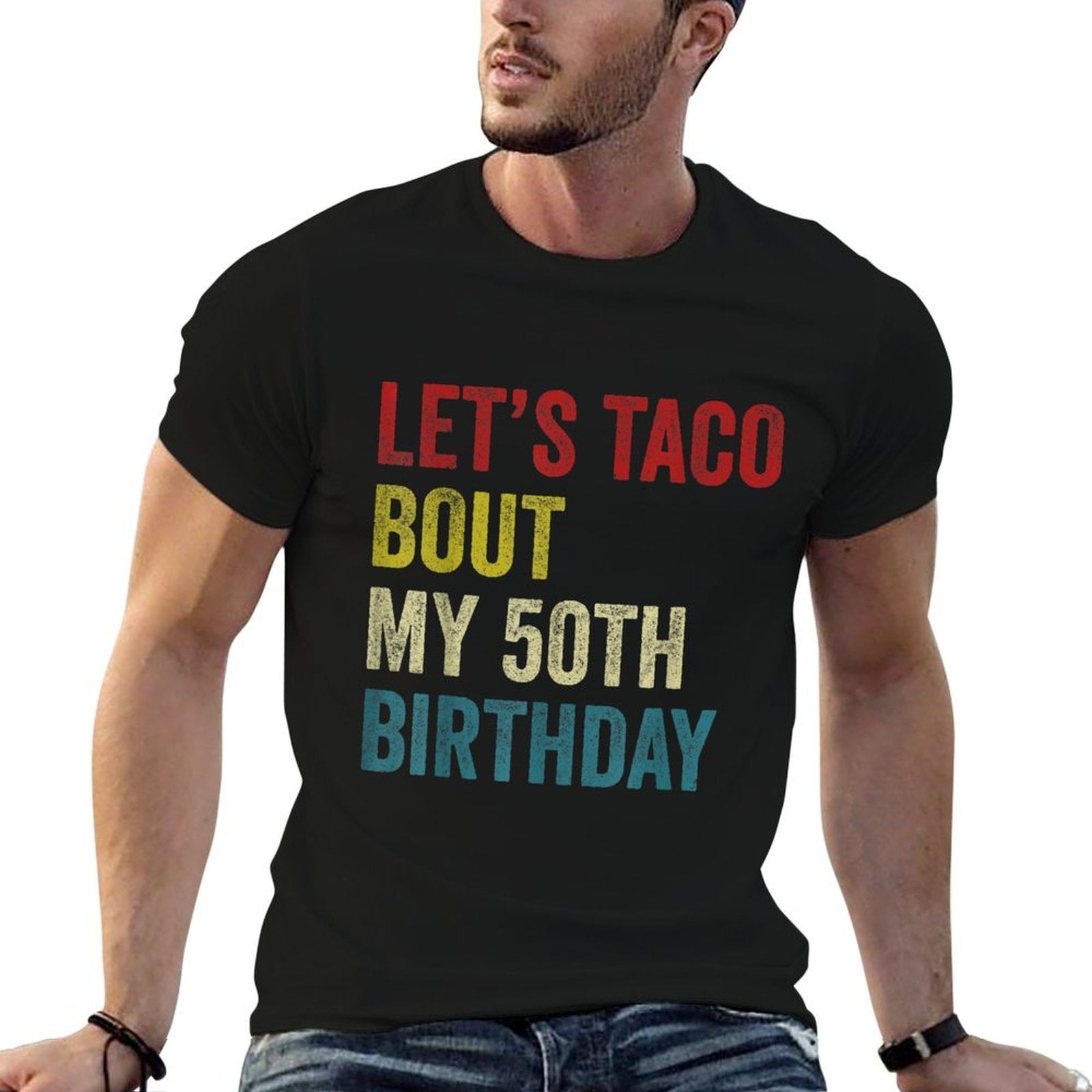 50 Year Old - 50Th Birthday  Cotton T-Shirt