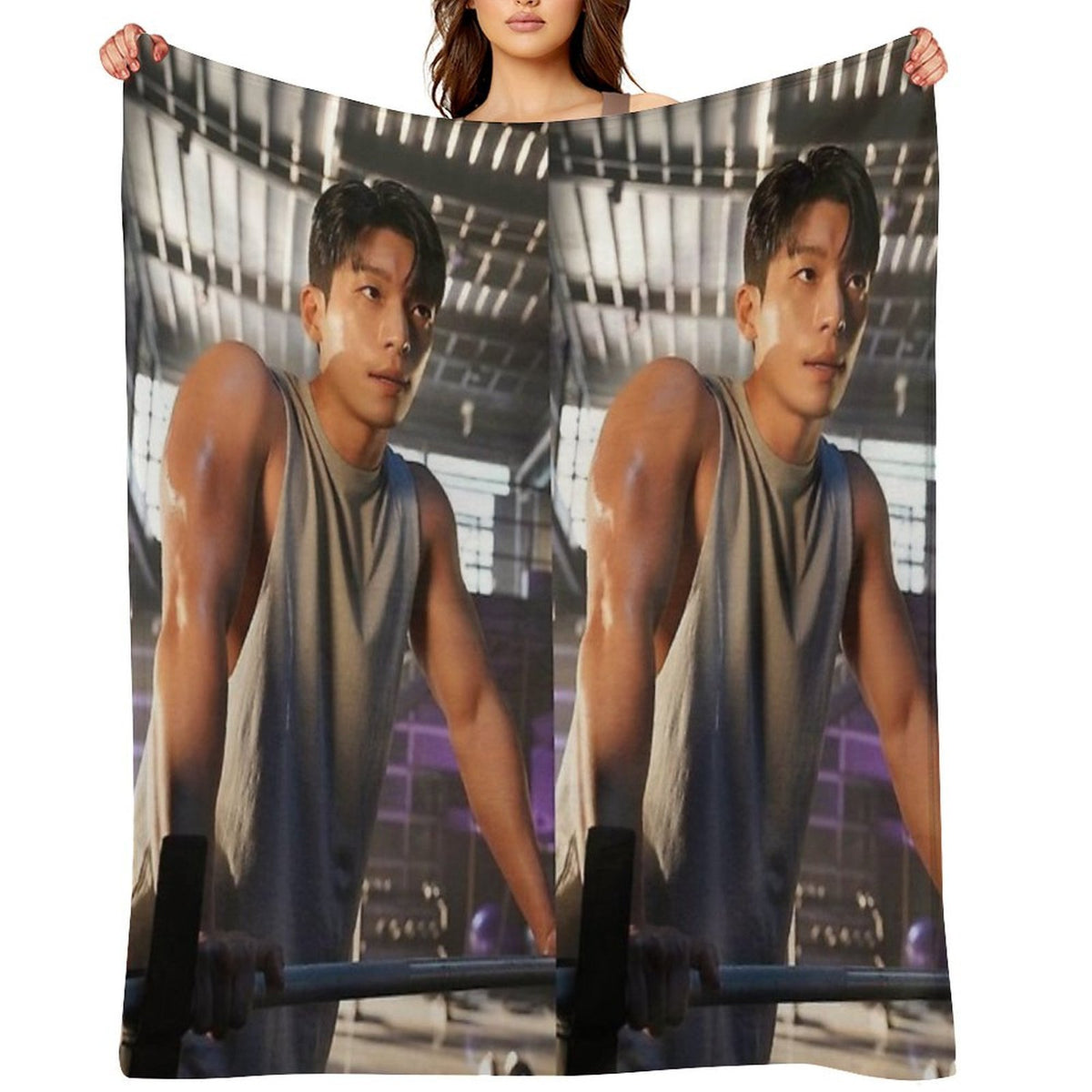 Wi Ha Joon Wrinkle-free Throw Blanket